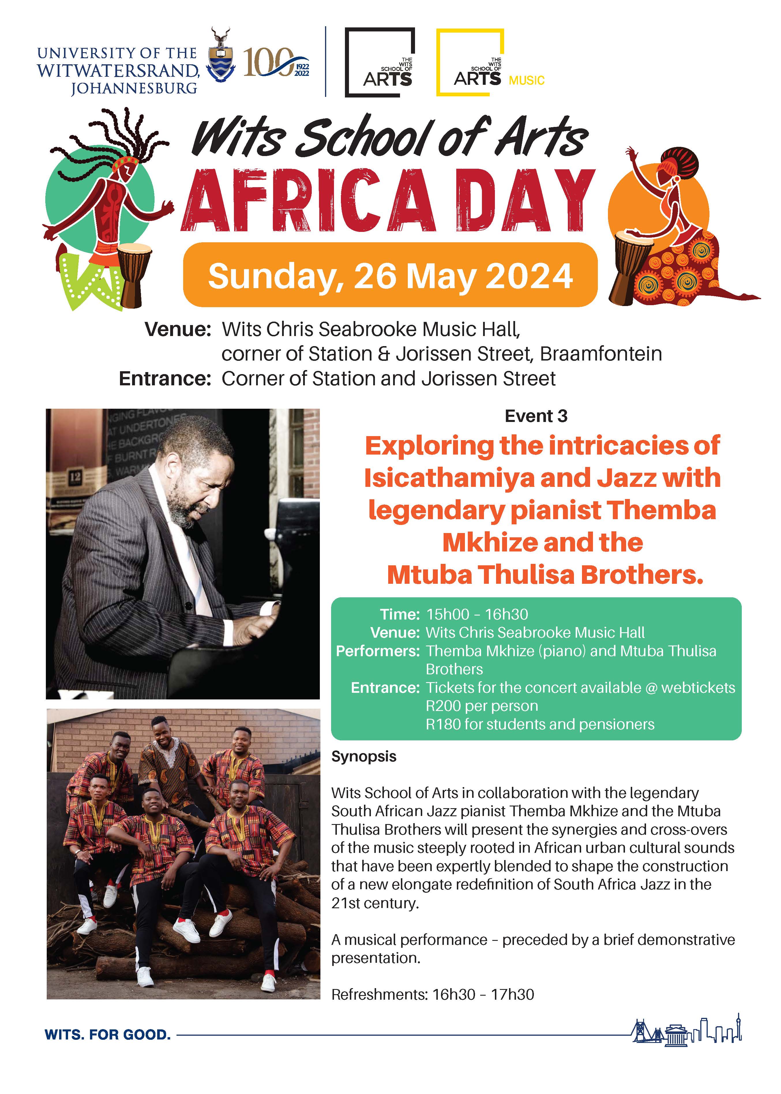 Wits School of Arts: Africa Day